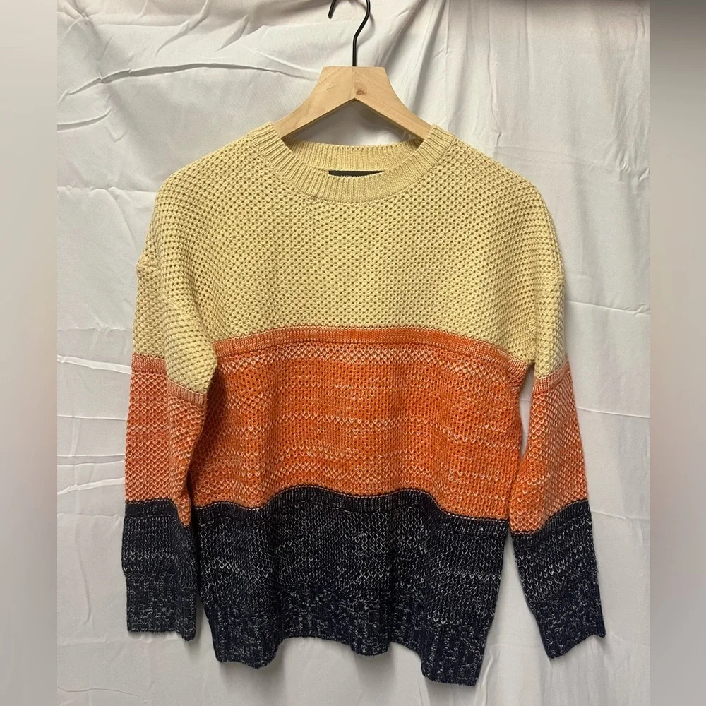 Merokeety Colorblock Knit Sweater - Picture 2 of 9